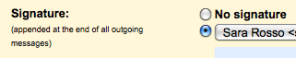 Multiple Signatures - Gmail